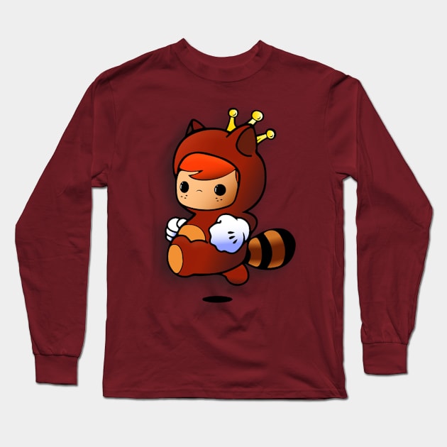 Tanooki Freddy Funko Long Sleeve T-Shirt by Bennyv07